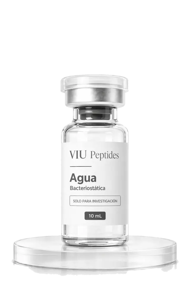 Vial ViuPeptides Agua bacteriostatica 10 ml