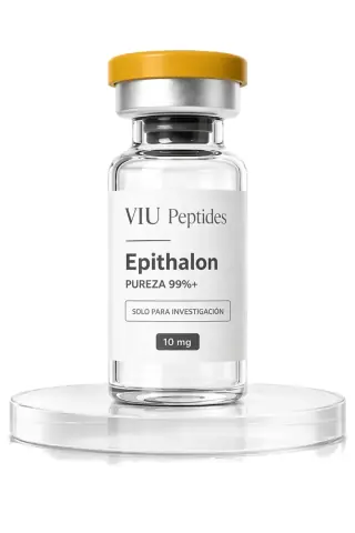 Vial ViuPeptides Epithalon 10 mg para investigación, México