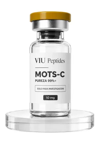 Vial ViuPeptides MOTS-C 10 mg para investigación, México