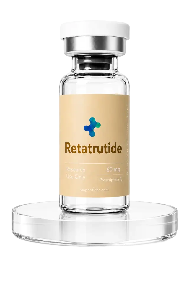 Vial ViuPeptides Retatrutide 60 mg