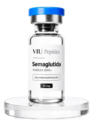 Vial ViuPeptides Semaglutida 10 mg para investigación, México