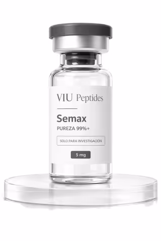 Vial ViuPeptides Semax 5 mg para investigación, México