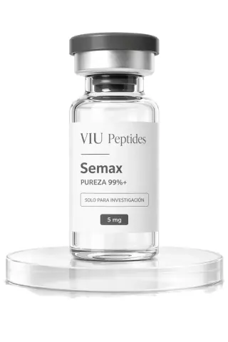 Vial ViuPeptides Semax 5 mg para investigación, México